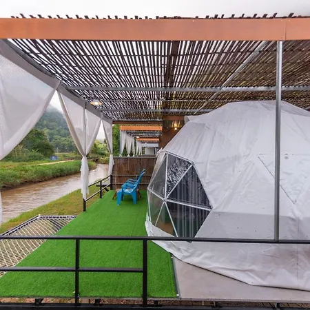 เนเจอร์วัลเล่ย์แคมป์ ปางมะผ้า Hotel Exterior photo