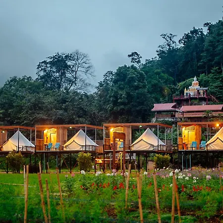 เนเจอร์วัลเล่ย์แคมป์ ปางมะผ้า Hotel Exterior photo